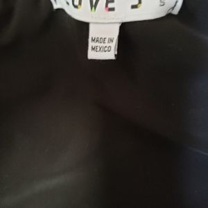 Love J Spaghetti Strap Sheath Dress Black Size Small